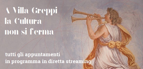 Diretta streaming degli appuntamenti culturali del Consorzio Brianteo Villa Greppi  